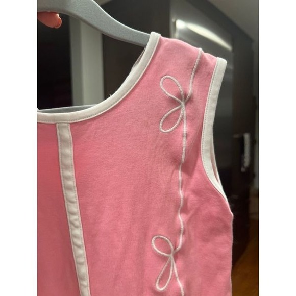 beaufort bonnet company pink‎ bow dress size 6 - Picture 3 of 4